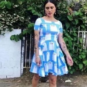 Nooworks Grumpy Cat ChaCha dress